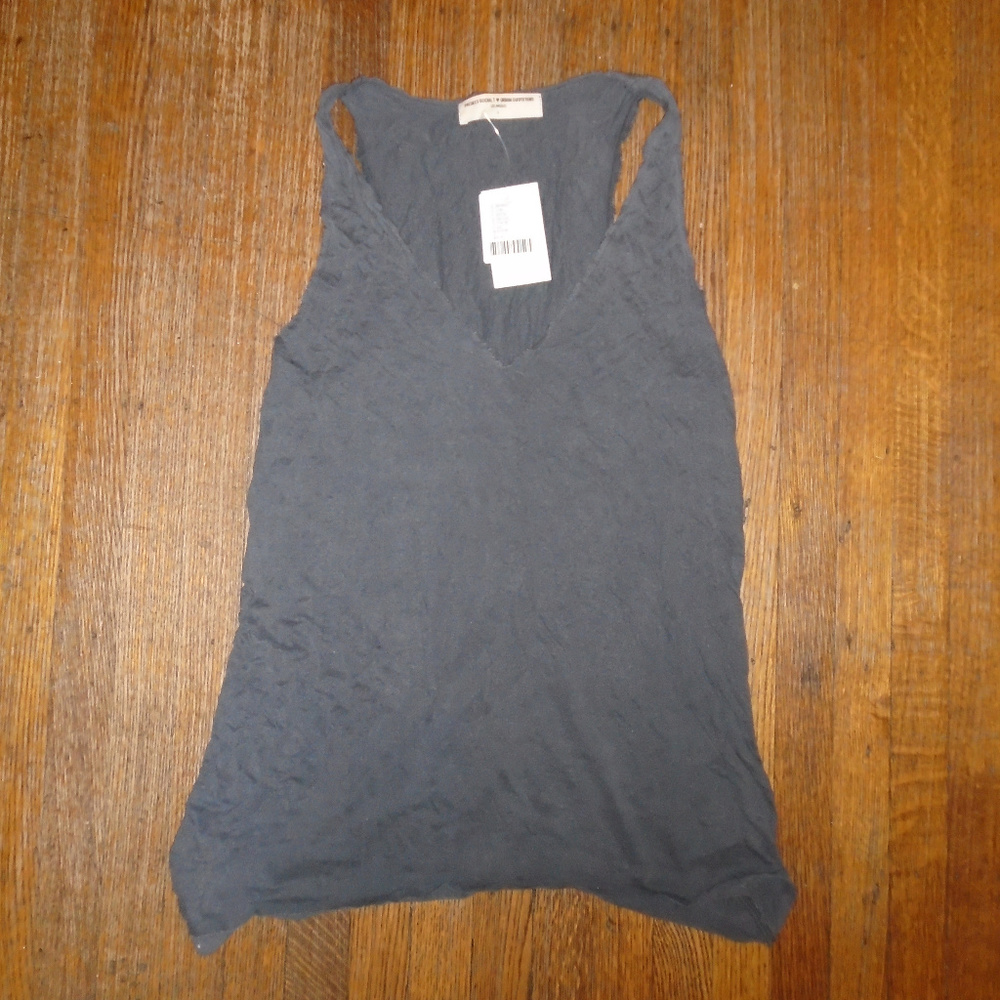 UO Project Social T Gray Muscle Tank Top